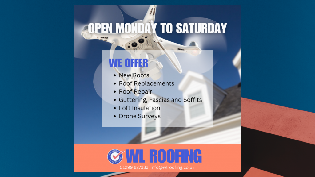Reliable roofing contractors
Stourport, Worcester and Bromsgrove